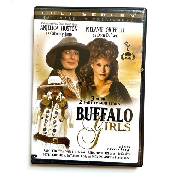 3 For $13! BUFFALO GIRLS Miniseries Angelica Houston Melanie Griffith DVD - Picture 1 of 12